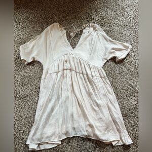 Cream BabyDoll Dress